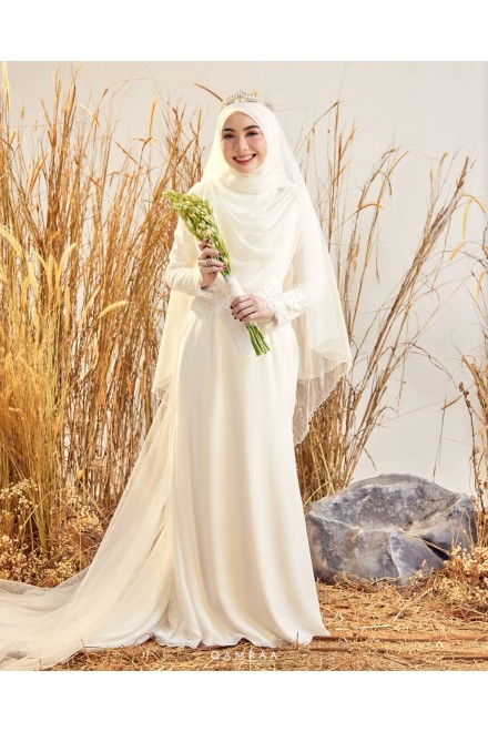 LAVIERA DRESS OFFWHITE